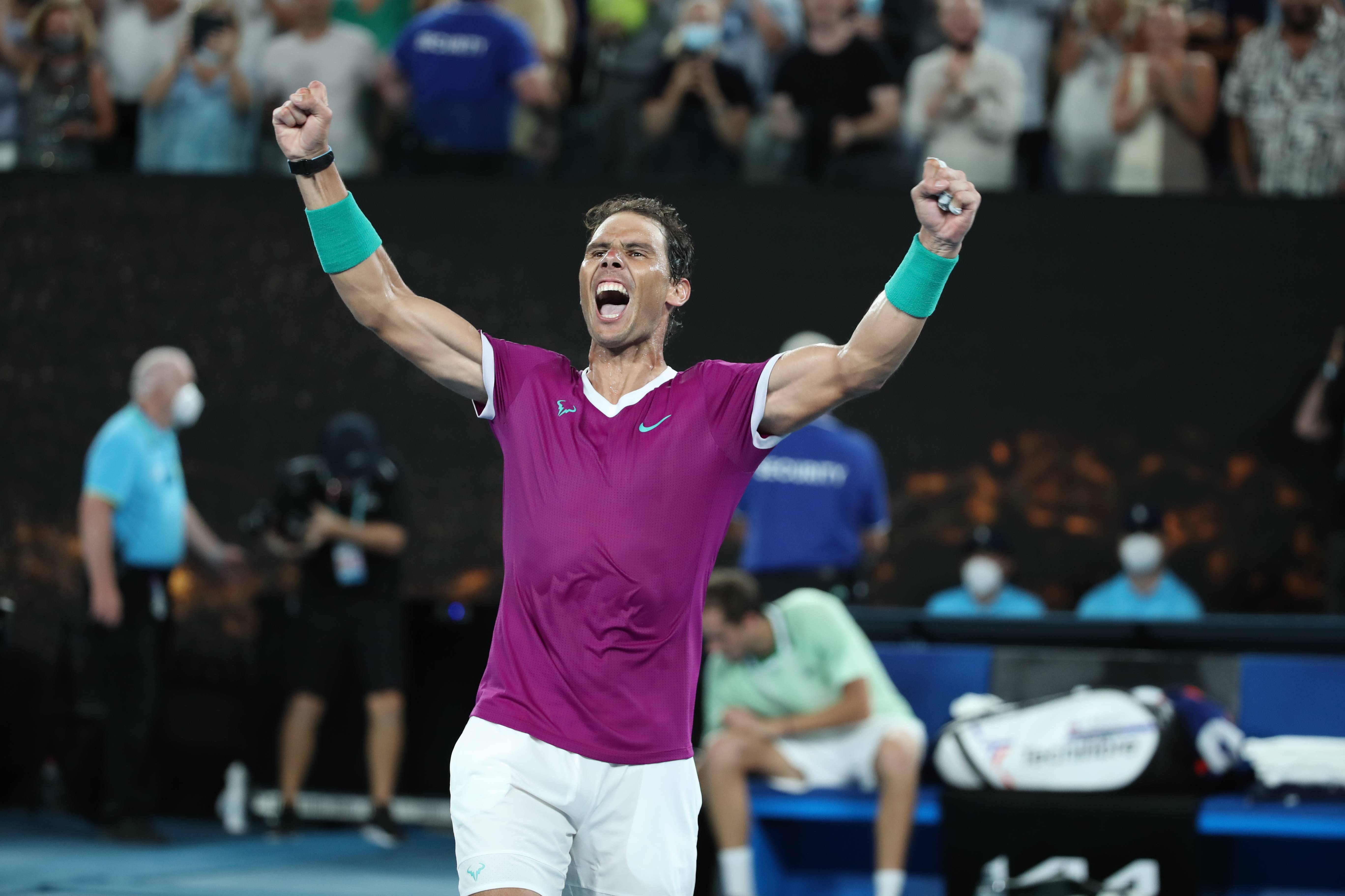 包含德国网球队绝地反击澳大利亚网球队，纳达尔关键制胜的词条